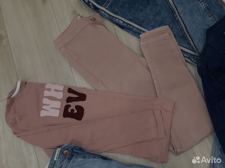 Джинсовые вещи на девочку пакетом