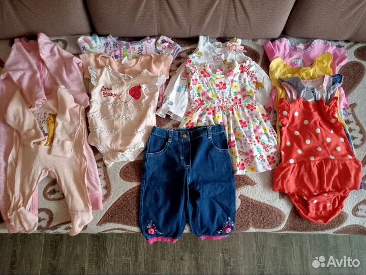 Вещи на девочку пакетом