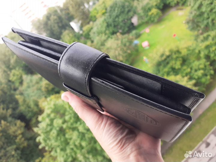 Портмоне мужское кожа натуральная Petek винтаж