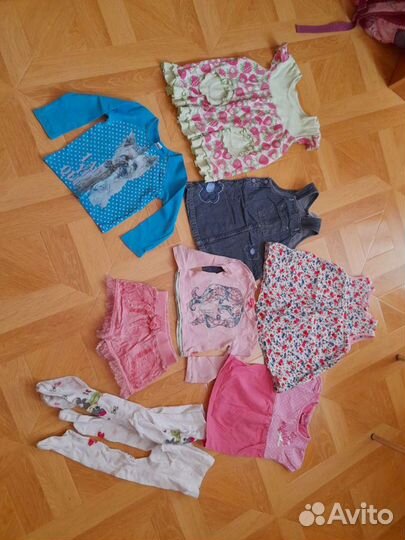Вещи пакетом на девочку