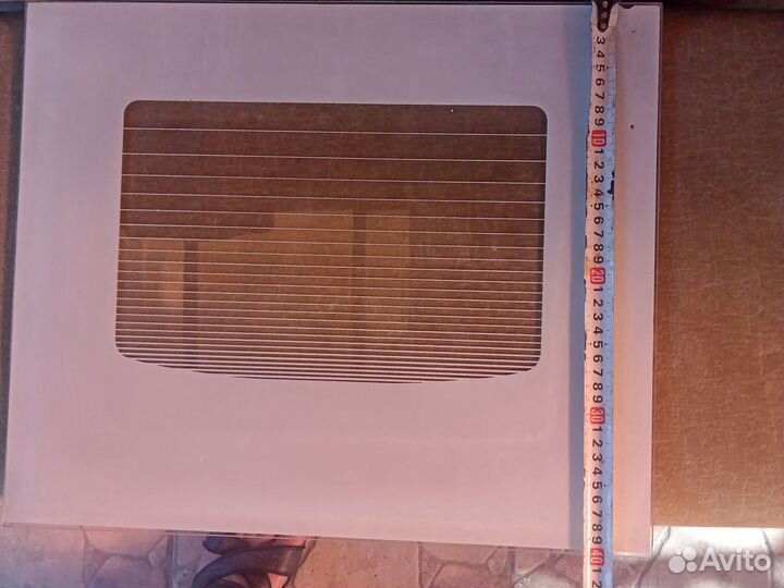 Стекло наружное дверцы духовки газовой плиты