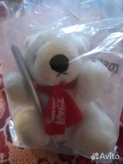 Мишка кока кола олимпийский новый