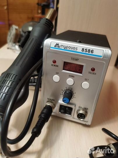 Паяльная станция с феном Mypovos 8586