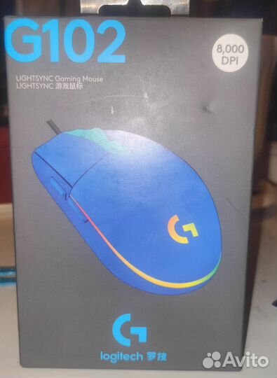 Игровая мышь logitech g102