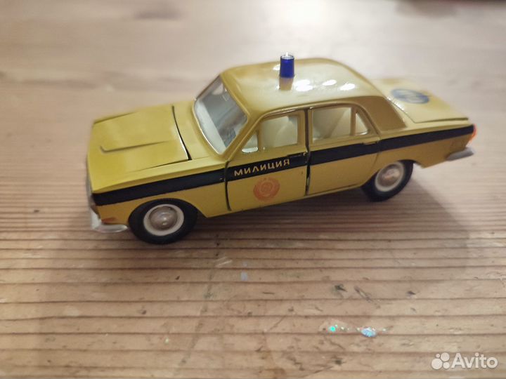 Модель Волга газ 24, СССР, Милиция, А26, 1:43