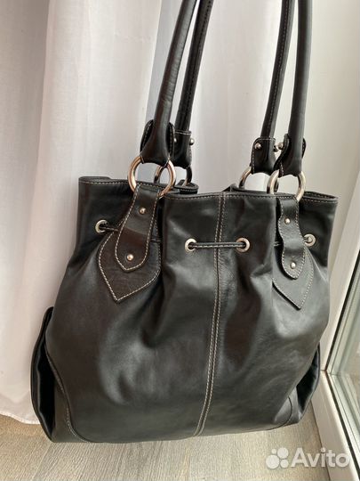 Сумка натуральная кожа Sara burglar