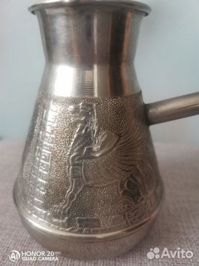 Турка для кофе медная