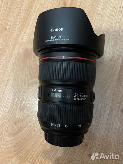 Объектив canon EF 24-70mm f/2.8L II USM