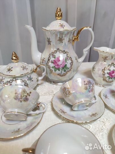 Кофейный сервиз кахла роза Kahla