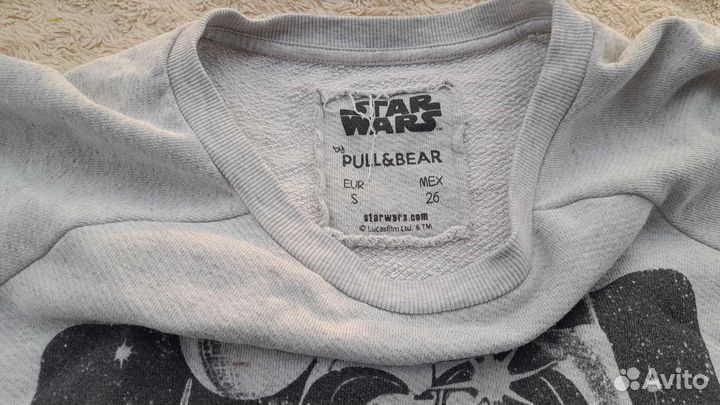 Свитшот звездные войны оверсайз 44 р
