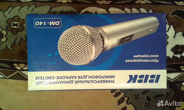 Микрофон новый динамический
