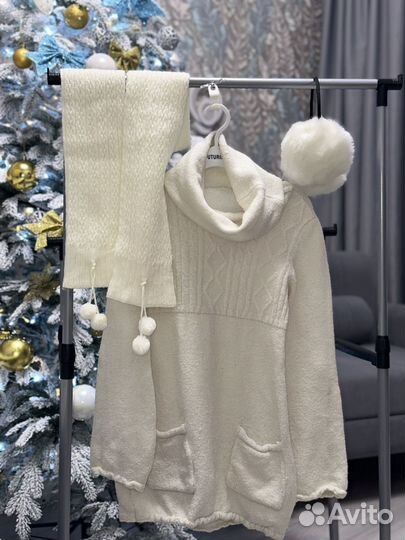 Новогодние свитера фемили лук