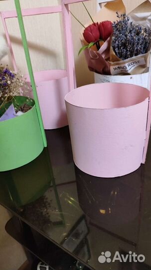 Корзина деревянная для цветов