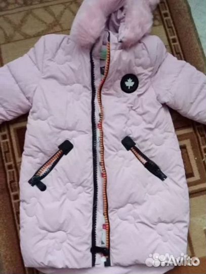 Пуховик для девочки