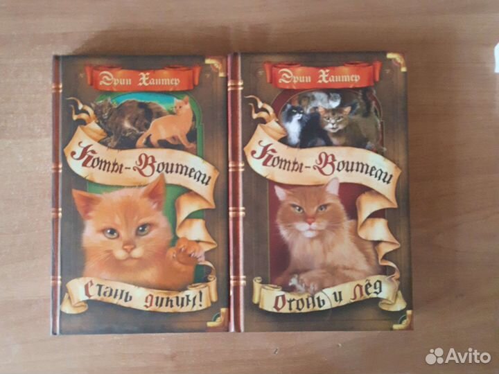 Книги. Коты-воители. Эрин Хантер