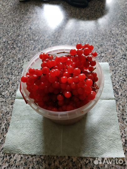 Калина 0,250 л перетертая с сахар без косточ и обо