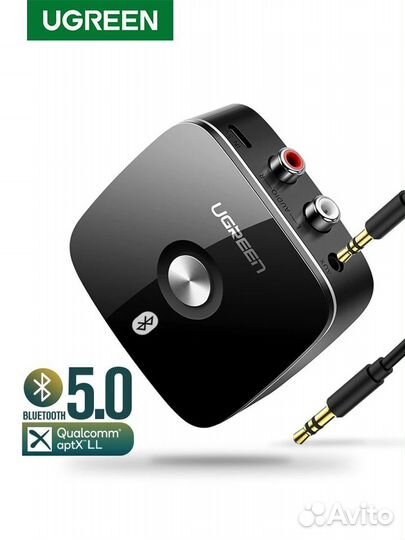 Bluetooth Aux RCA адаптер Ugreen с aptx LL