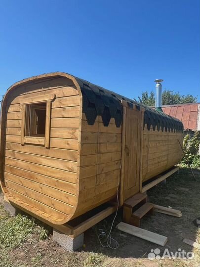 Баня Бочка в наличии под ключ