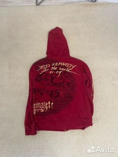 Зип худи Ed hardy оригинал