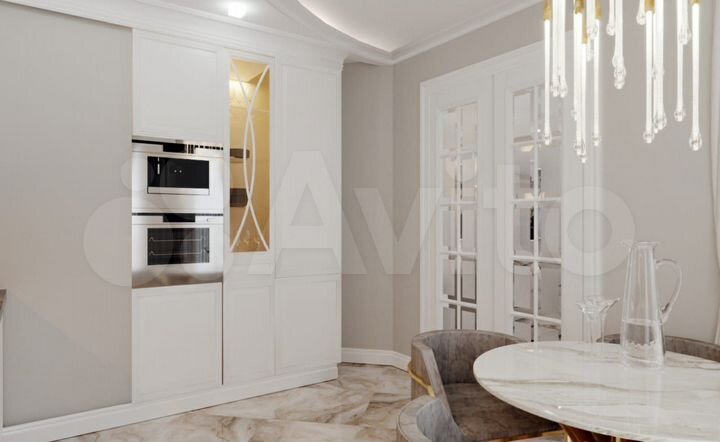 3-к. квартира, 105 м², 17/21 эт.