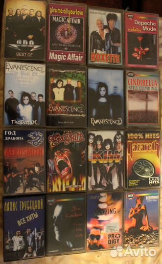 Аудио кассеты рок