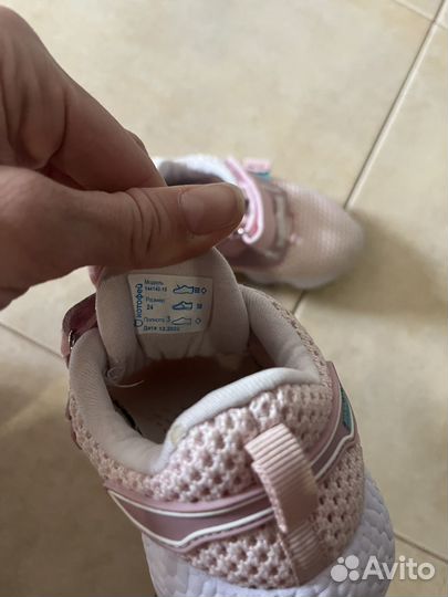 Кроссовки котофей 24 для девочки