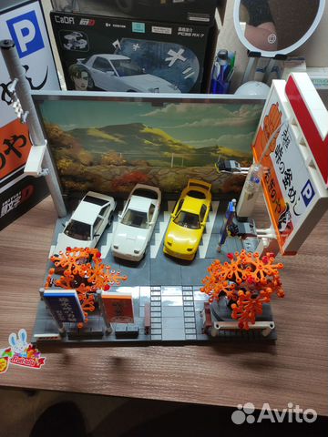 Lego Initial D Парковка с Подсветкой и 3 Машинками купить в Москве ...