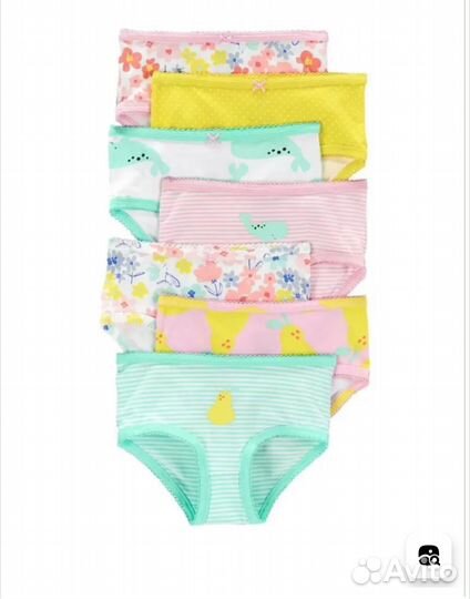 Трусы для девочки carters 2/3