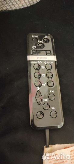 Массажное кресло накидка с 3D обогревом