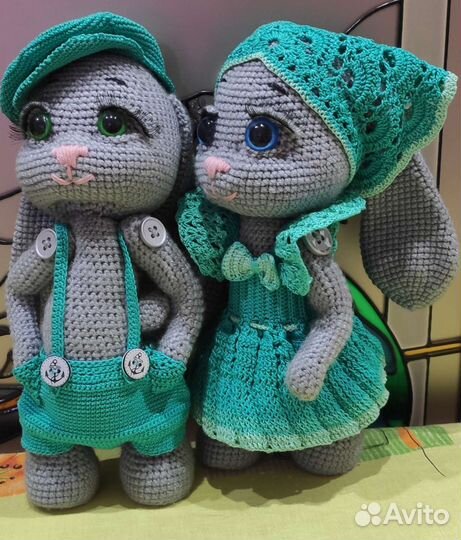 Вязаный заяц