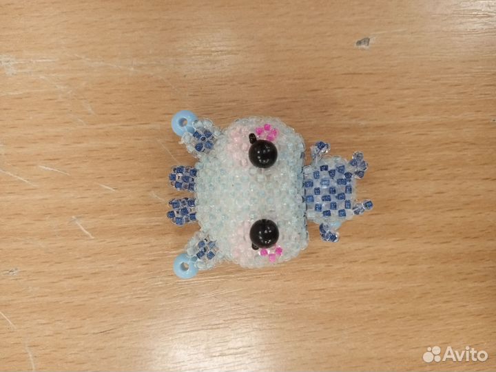 Амигуруми из бисера дракон