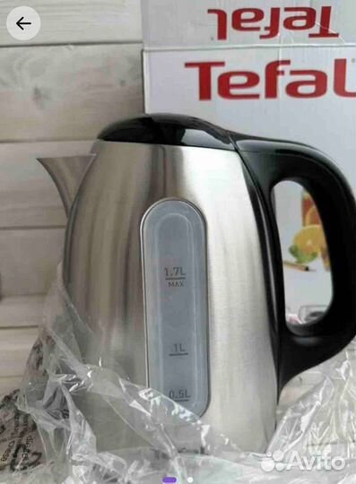 Новый Чайник электрический tefal