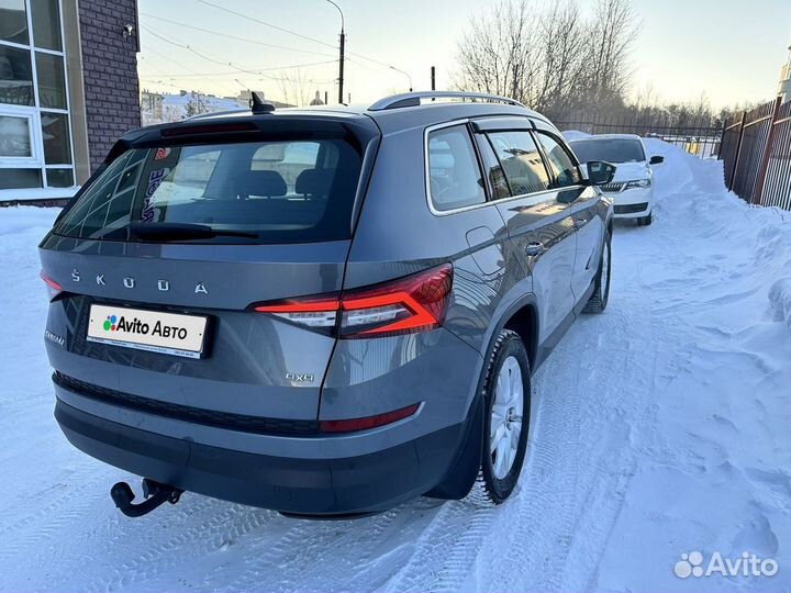 Skoda Kodiaq 2.0 AMT, 2020, 78 000 км