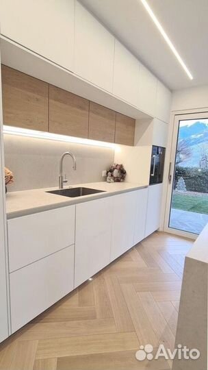 Кухня по индивидуальному проекту доставка и сборка