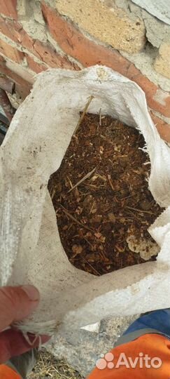 Навоз козий в мешках