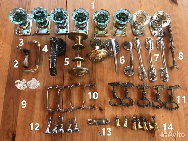 Ручки СССР. Для мебели и дверей