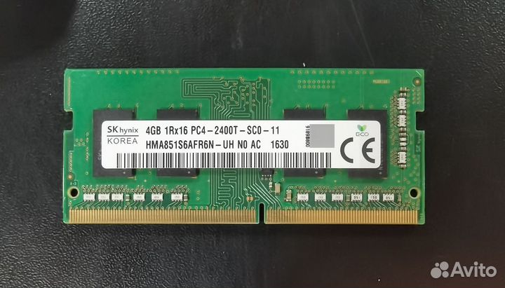 DDR4 4 GB за 2 штуки