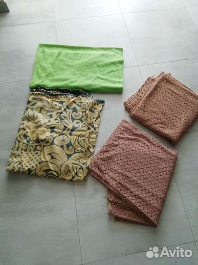 Покрывало, Плед и 2 Портьеры