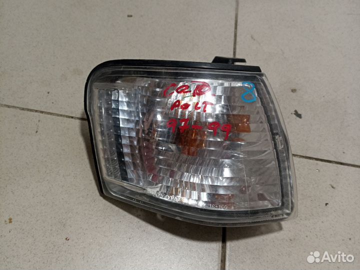 Поворот Toyota Tercel седан