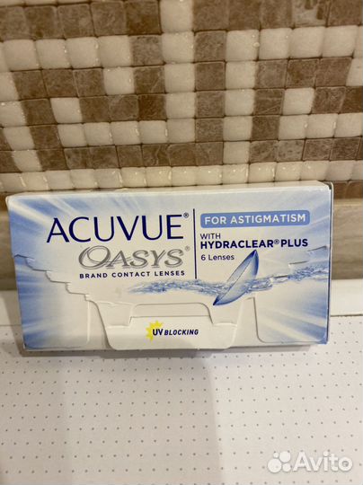 Линзы контактные acuvue oasys