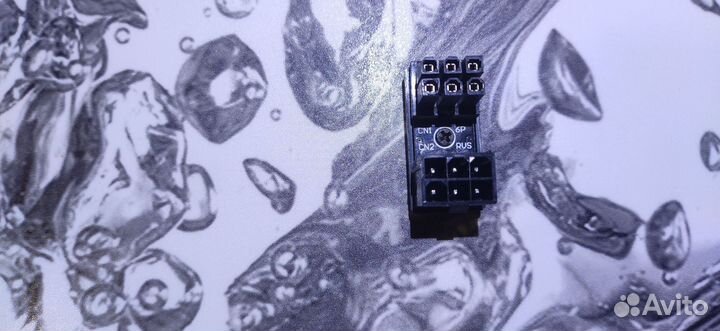 Адаптер для подключения 6 pin разъёма видеокарты