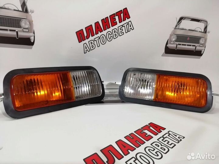 Надфарники niva 4x4, Комплект