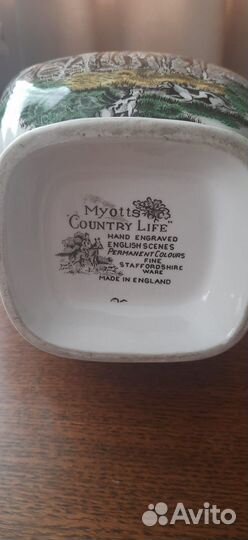 Чайник и Ваза Охота Английская керамика