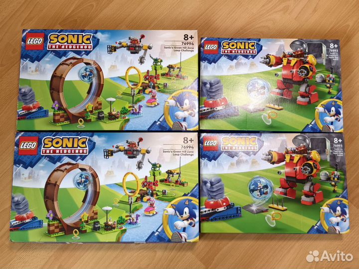 Новые наборы Lego Sonic