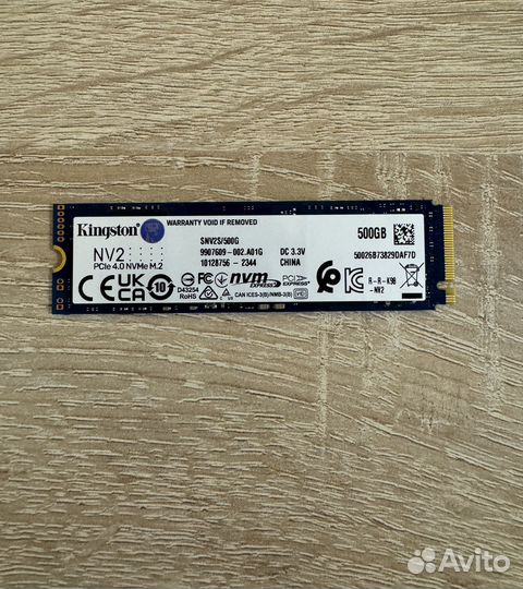 SSD M.2 Kingston 500GB