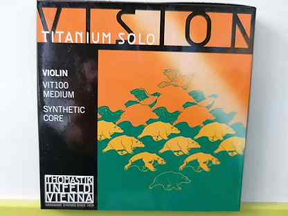 Струны для скрипки Thomastik Vision Titanium Solo