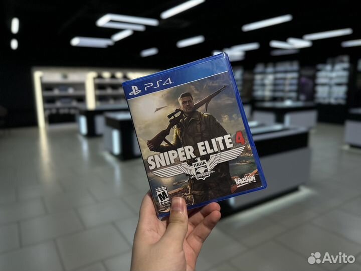 Sniper Elite 4 PS4, русская версия