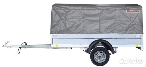 Прицеп крепыш 2.0 С тентом 750мм