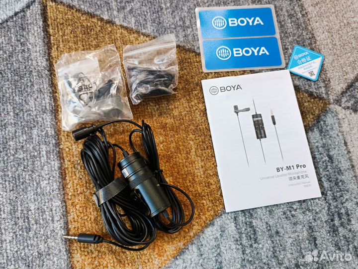 Новый петличный микрофон Boya by-m1 Pro