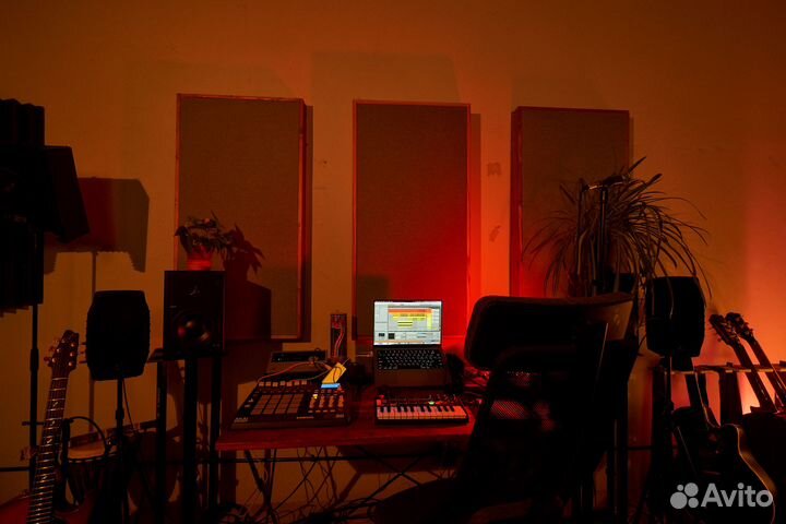 Аренда музыкальной студии, студия звукозаписи, зал